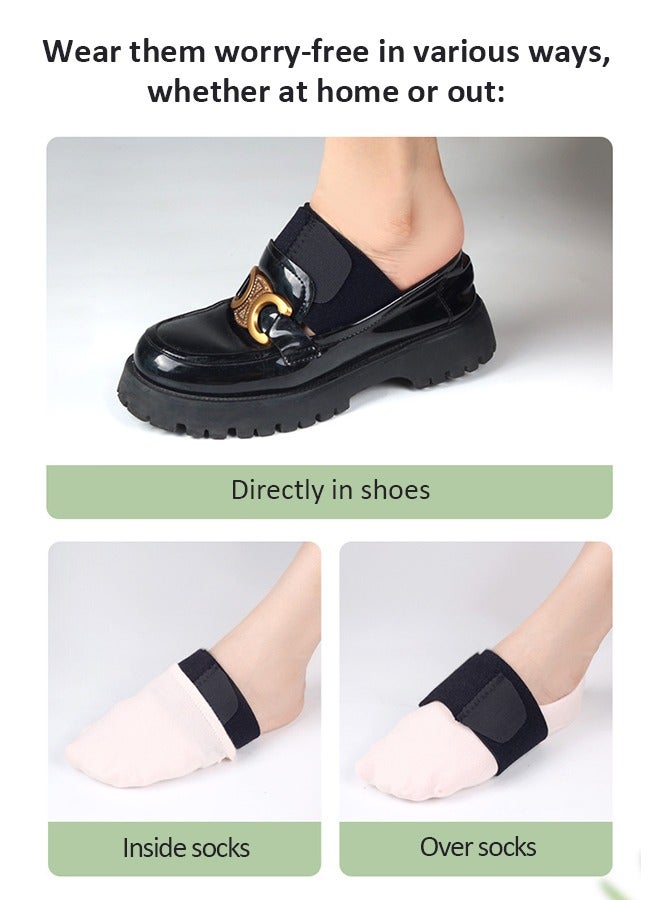 Orthotic Arch Support Brace for Plantar Fasciitis Relief – Foot Pain Relief Gel Pads for Flat Feet, Heel Spurs, and High Arches - Image 3