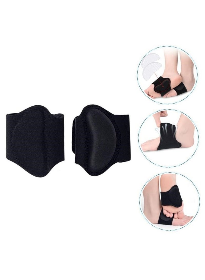 Orthotic Arch Support Brace for Plantar Fasciitis Relief – Foot Pain Relief Gel Pads for Flat Feet, Heel Spurs, and High Arches - Image 2