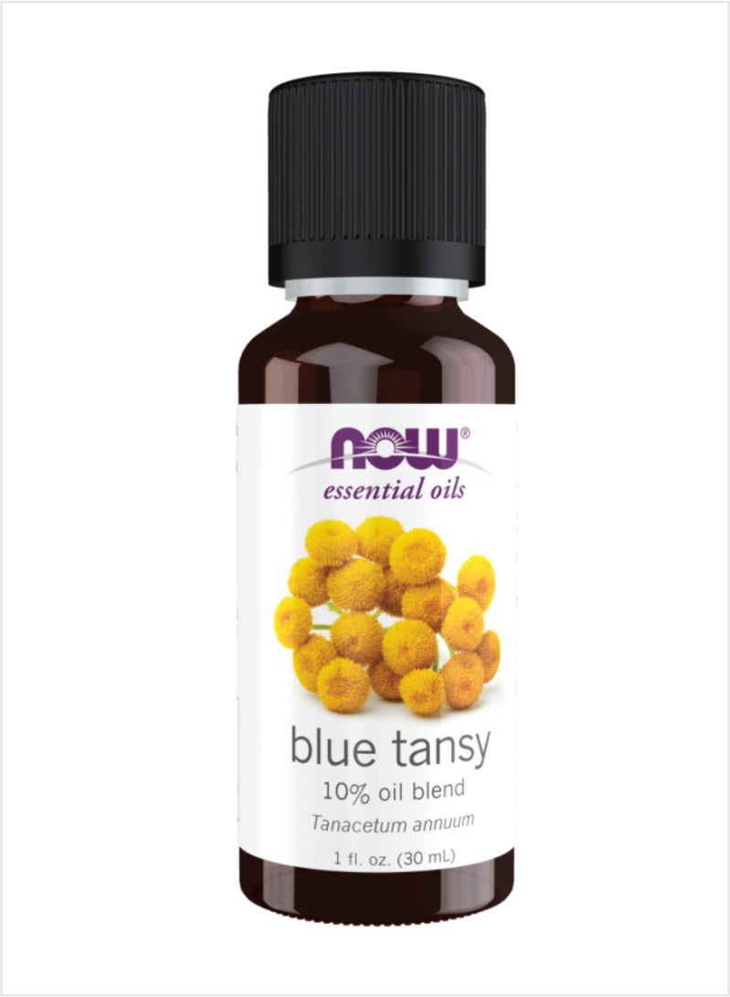NOW Blue Tansy Essential Oil - Calming & Pure Blend, 30ml