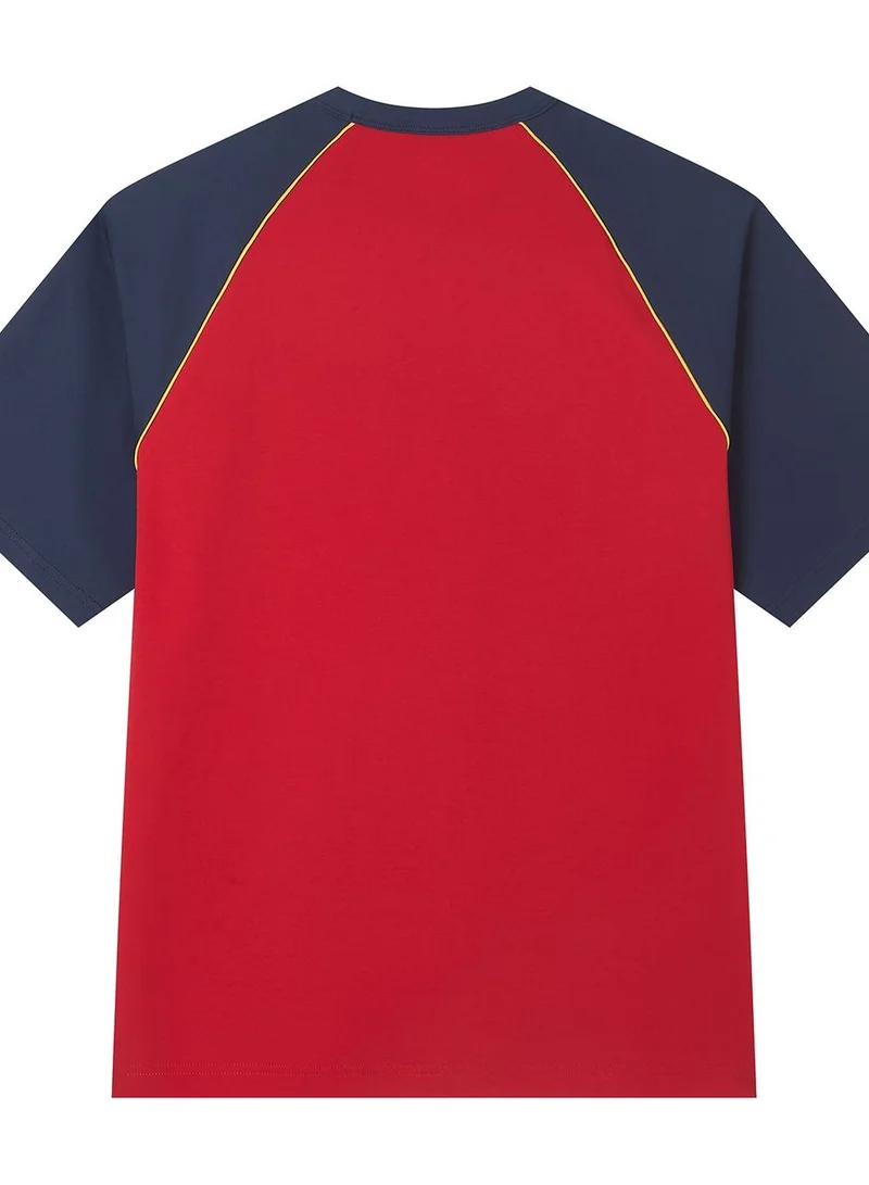 Giordano  Men Relaxed Minions World Cup Raglan Jersey Tee for Men | Best Price UAE