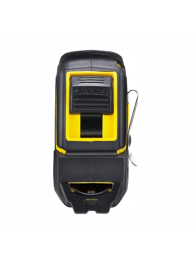 Stanley STHT36194 5m Length 19mm Tylon Tape - Yellow/Black  - Image 4