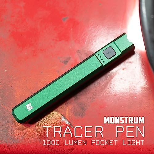 Monstrum Tracer Pen 1000 Lumens Slim Pocket Flashlight | Coyote Brown - Image 2