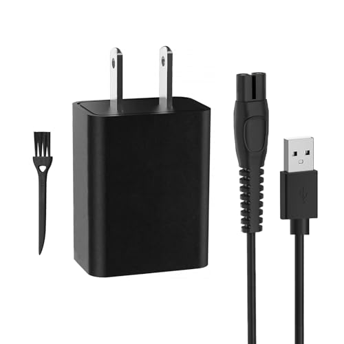 SPOLANEL 5V Charger Cord for Philips Norelco 2000 2400 3000 3600 3900 5000 5400 7000 7600 7800 i9000 9000 Series Shaver Replacement Charging Cable Compatible with Phillips MultigroomBody Groomer Trimmer - Image 1