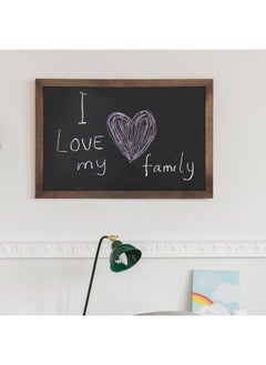 MyGift 36 X 24 Large Chalkboard Sign With Rustic Brown Wood Frame, Hanging Erasbale Menu Board, Wedding And Event Chalkboard Signage  - Image 4