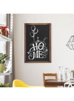 MyGift 36 X 24 Large Chalkboard Sign With Rustic Brown Wood Frame, Hanging Erasbale Menu Board, Wedding And Event Chalkboard Signage  - Image 3