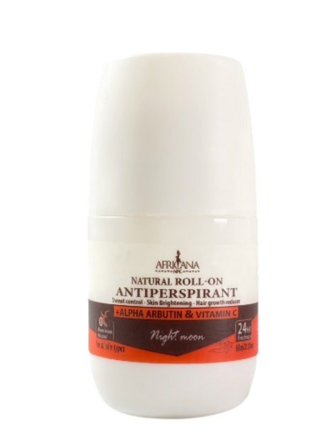 Africana Natural Deodorant Roll-On – Night Moon Scent