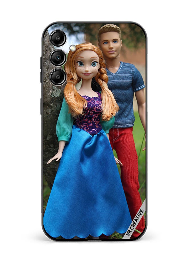 VR CREATIVE Protective Case Cover For Samsung Galaxy M14 Barbie With Boy Design Multicolour - Image 1