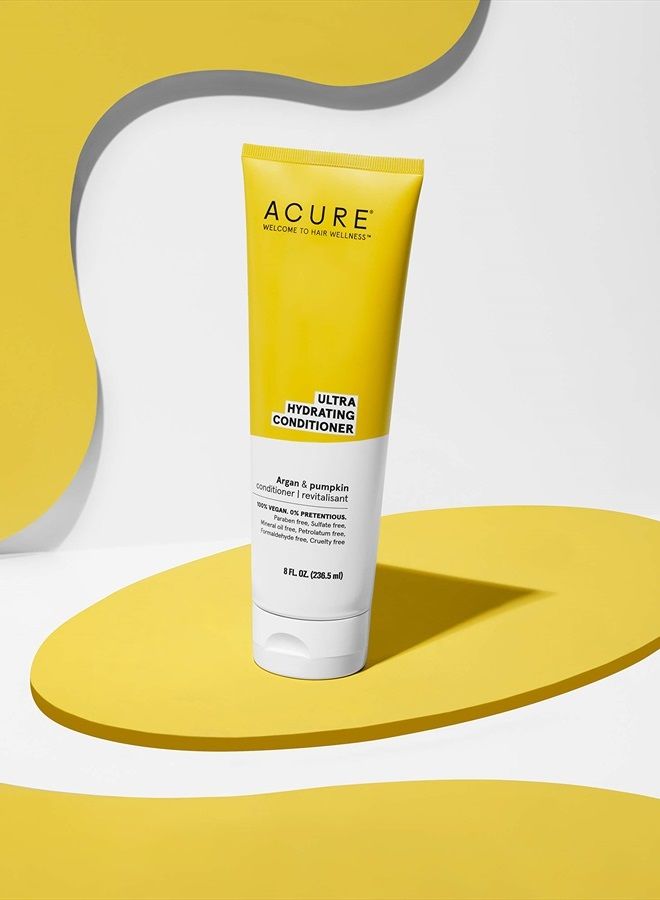 Acure Ultra Hydrating Conditioner, Yellow, pumpkin, 8 Fl Oz - Image 2