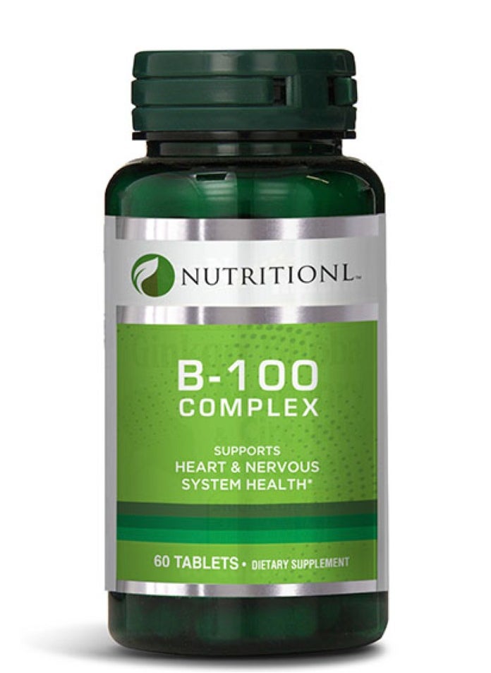 NUTRITIONL Nutritionl B-100 Complex 60 Tabs 