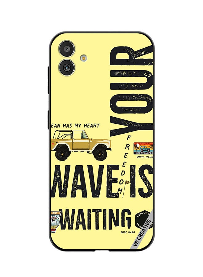 VR CREATIVE Protective Case Cover For Samsung Galaxy F14 Your Wave Is Waiting Design Multicolour - Image 1