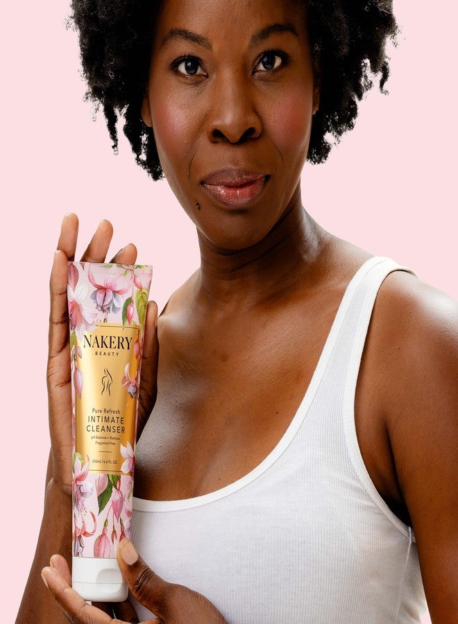 Nakery Intimate Wash Women pH Balanced Vaginal Cleanser - Hydrating Feminine Wash with Aloe & Hyaluronic Acid - Nourishing Vaginal Wash Supports Healthy pH & Odor Eliminator - Safe for Daily Use - Image 3