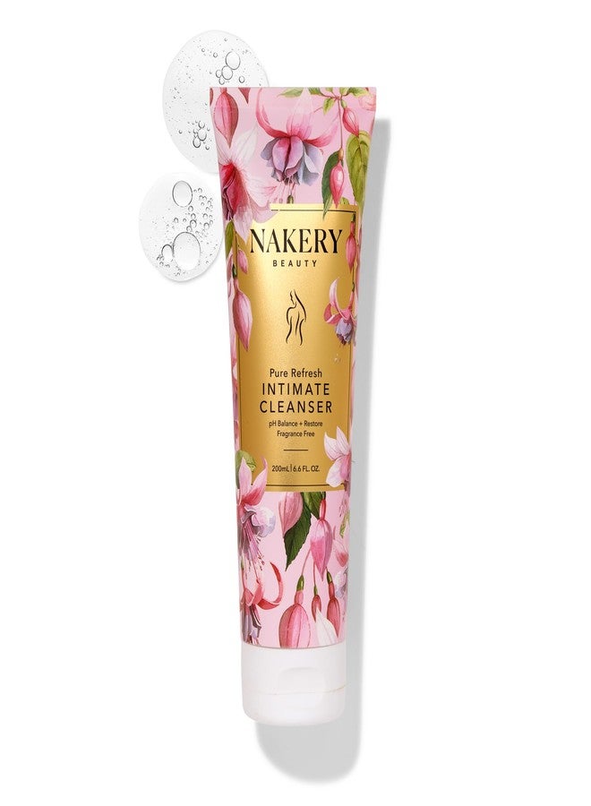 Nakery Intimate Wash Women pH Balanced Vaginal Cleanser - Hydrating Feminine Wash with Aloe & Hyaluronic Acid - Nourishing Vaginal Wash Supports Healthy pH & Odor Eliminator - Safe for Daily Use - Image 1