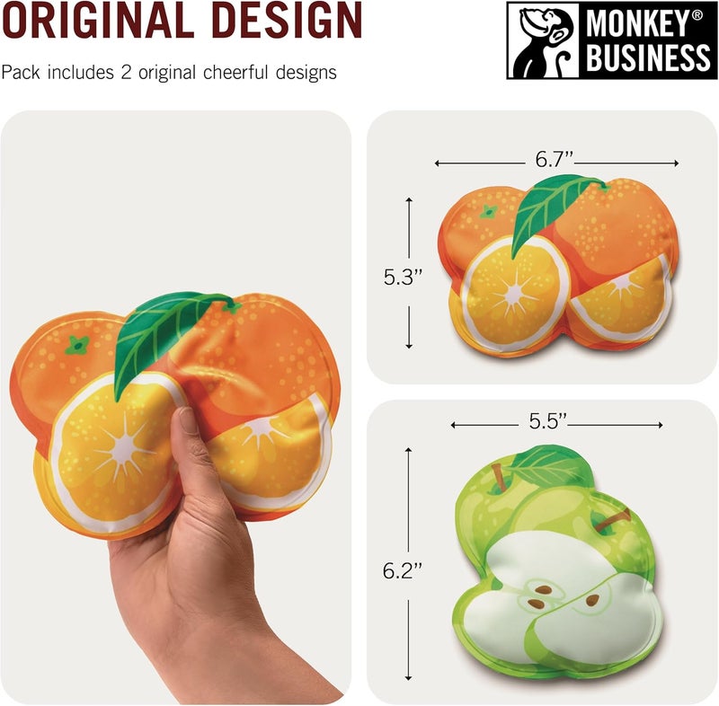 Monkey Business Icepadz Soft Ice Pack Set Reusable Ice Packs for Baby Bottles and Breast Milk Slim Ice Pack for Cooler and Lunch Box - Image 4