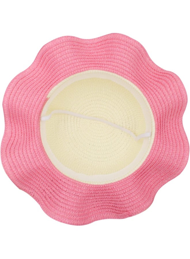 فريتراز VRITRAZ قبعة قطنية للأطفال (C_Baby_Flower_BabyPink_Flower بيبي بينك_6 سنوات - 14 سنة) - Image 5