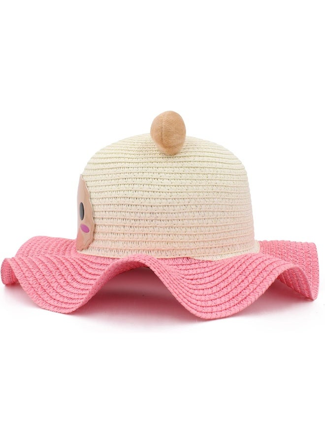 فريتراز VRITRAZ قبعة قطنية للأطفال (C_Baby_Flower_BabyPink_Flower بيبي بينك_6 سنوات - 14 سنة) - Image 3