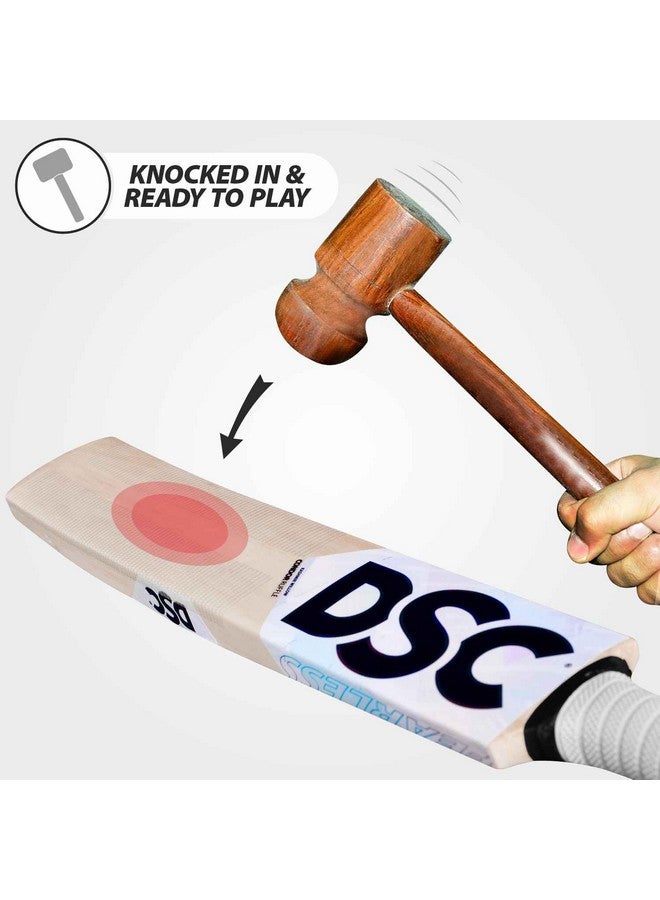 دي أس سي مضرب الكريكيت DSC Condor Ruffle Kashmir Willow (الحجم: مقبض قصير، نوع الكرة: كرة جلدية، أسلوب اللعب: متعدد الاستخدامات) - Image 4