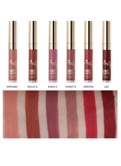 Beauty Glazed Matte Nude Liquid Lipstick Lip Gloss Kit Waterproof Lip Makeup Durable Lipgloss Cosmetics Mini 6pcs/set Birthday Edition Long Lasting Non-Stick Cup Liquid Lip Gloss Set - pzsku/Z5486FE2FF8C95FC1D86FZ/45/_/1735211369/7e6add6c-13af-45bd-bdab-1940cf4aa900