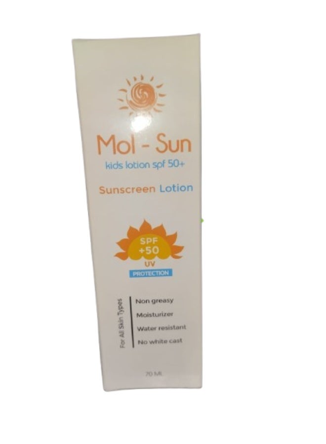 Mol Sun Lotion Kids 70ml - Image 2