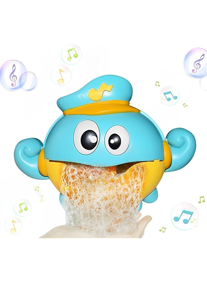 Beauenty Baby Bath Bubble Machine Toys Bathtub Bubble Bath Bath Toy Automatic Safe And Relaxing With Music Bath Toys For Baby Boys Girls And Toddler - Image 1