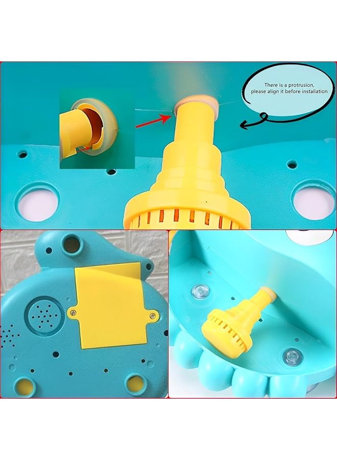 Beauenty Baby Bath Bubble Machine Toys Bathtub Bubble Bath Bath Toy Automatic Safe And Relaxing With Music Bath Toys For Baby Boys Girls And Toddler - Image 3