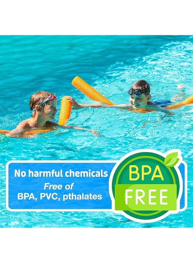 HAIZID Bundle Of 10Pcs Swimming Noodles For Swim Support Swimming Learning Training Aid Water Floating Water Sports And Pool Fun Swimming Pool Noodle Swimming Stick Suitable For Kids And Adults - Image 4