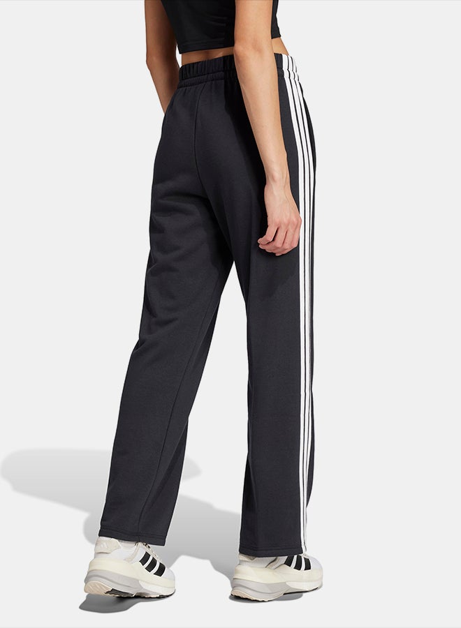 Adidas Essentials 3-Stripes Open Hem French Terry Joggers - Image 2