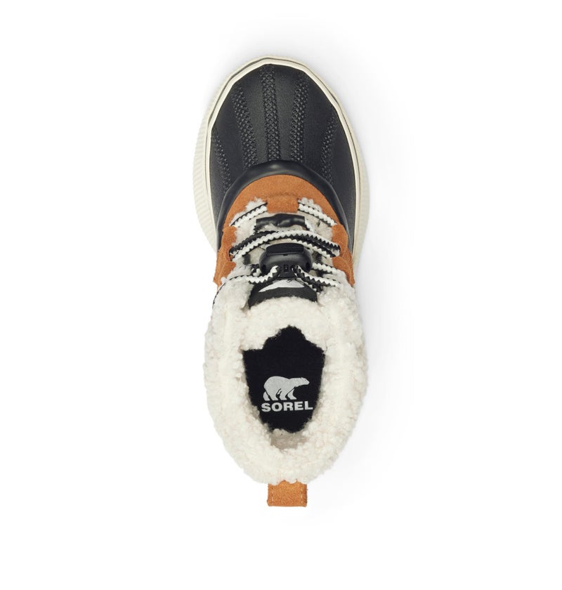 SOREL Children's Out N About lV Chillz Waterproof Boot - Taffy, Black - 2 - Image 2