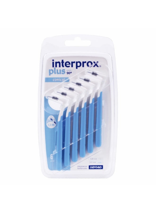 إنتربروكس فرشاة بين الأسنان المخروطية Interprox Plus x6 - Image 1