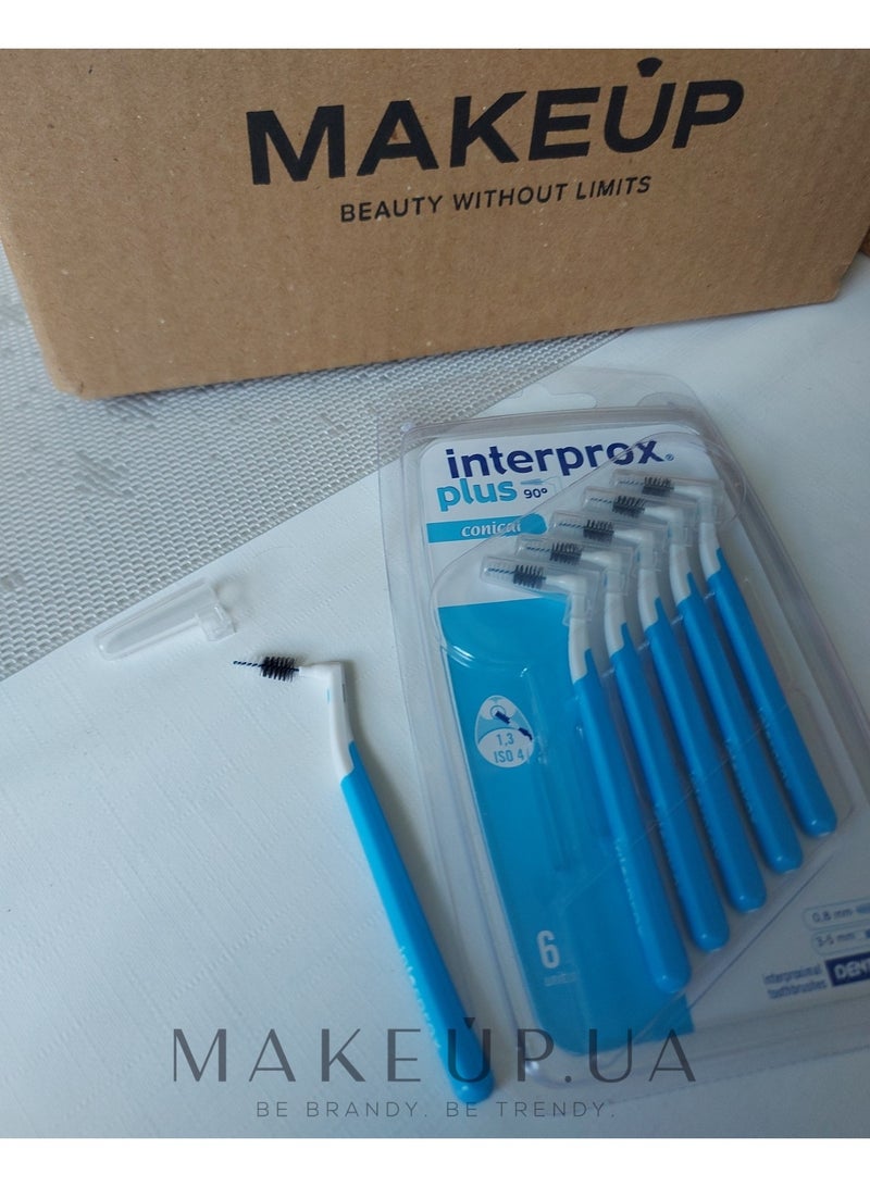 إنتربروكس فرشاة بين الأسنان المخروطية Interprox Plus x6 - Image 4