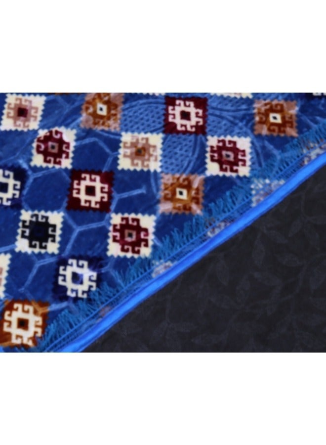 SMART HOME Indoor home carpet, anti-slip, velvet, soft to the touch and characterized by a luxurious modern design and bright colours, ceramic carpets for the living room, hallway, corridors and various places  - Image 3