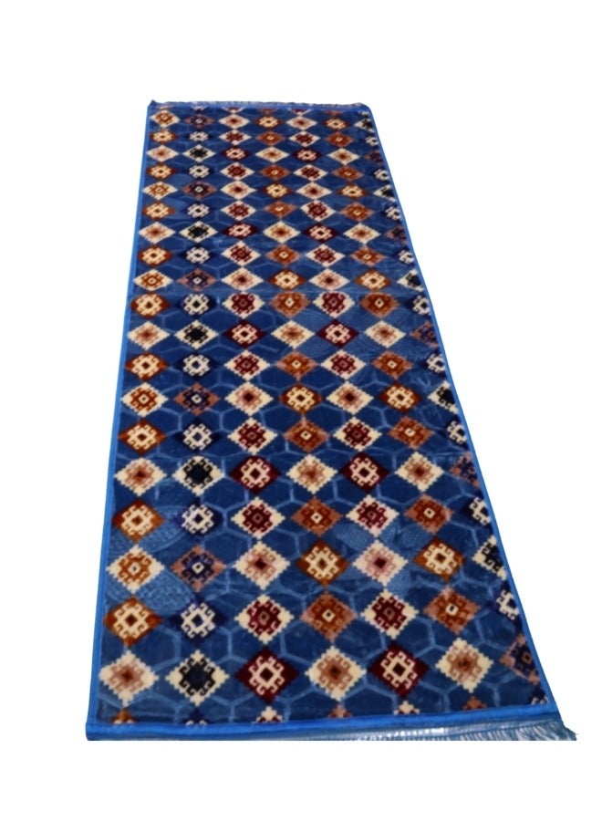 SMART HOME Indoor home carpet, anti-slip, velvet, soft to the touch and characterized by a luxurious modern design and bright colours, ceramic carpets for the living room, hallway, corridors and various places  - Image 5