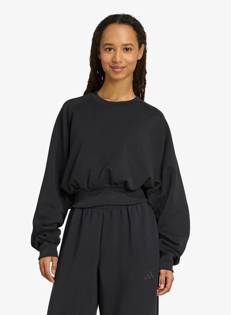 اديداس Soft Lux Loose Sweatshirt