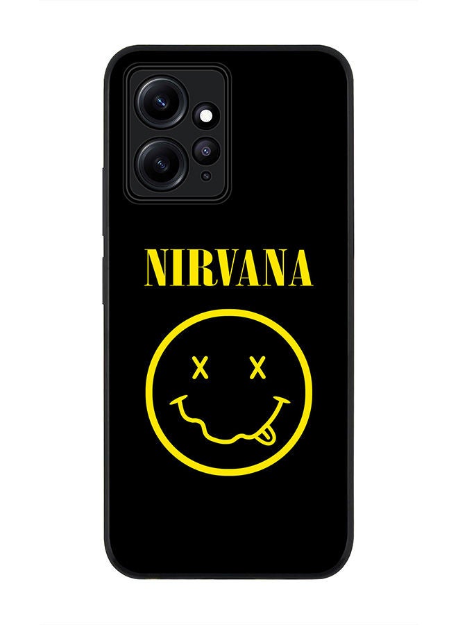Stylizedd Rugged Black edge case for Redmi Note 12 4G Slim fit Soft Case Flexible Rubber Edges Anti Drop TPU Gel Thin Cover - Nirvana - Image 1