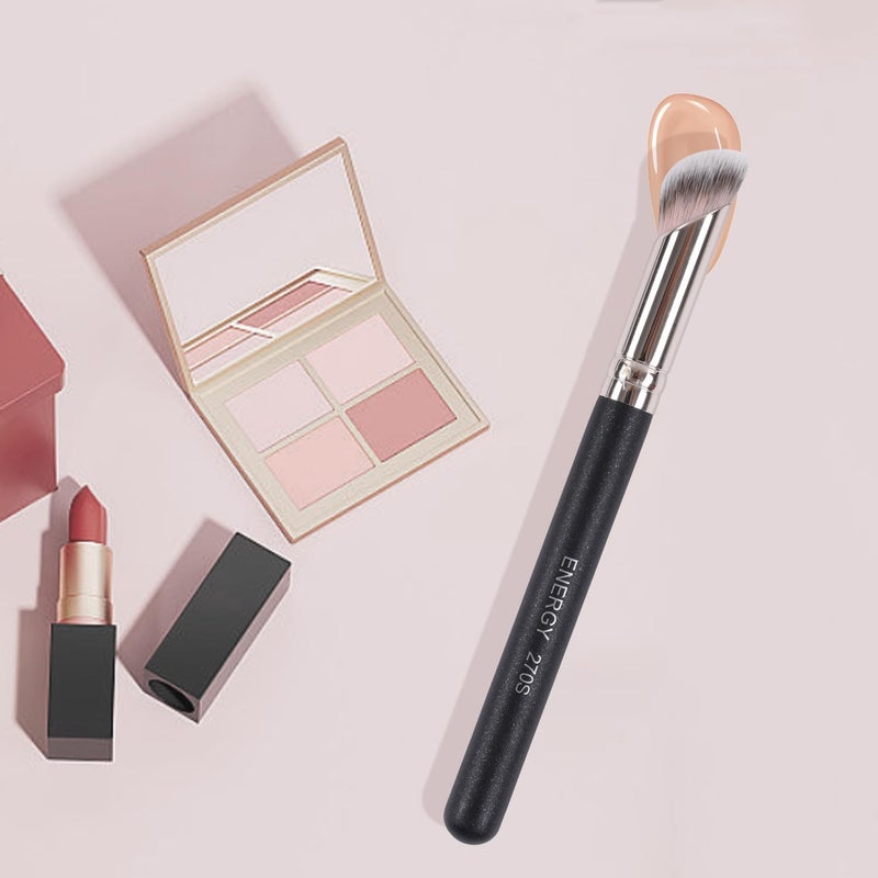 Energy Nose Contour Brush Angled Small Foundation Brush- Versatile Makeup Brush for Precision Contouring & Concealing, Perfect for Liquid, Cream & Powder Products - Image 4