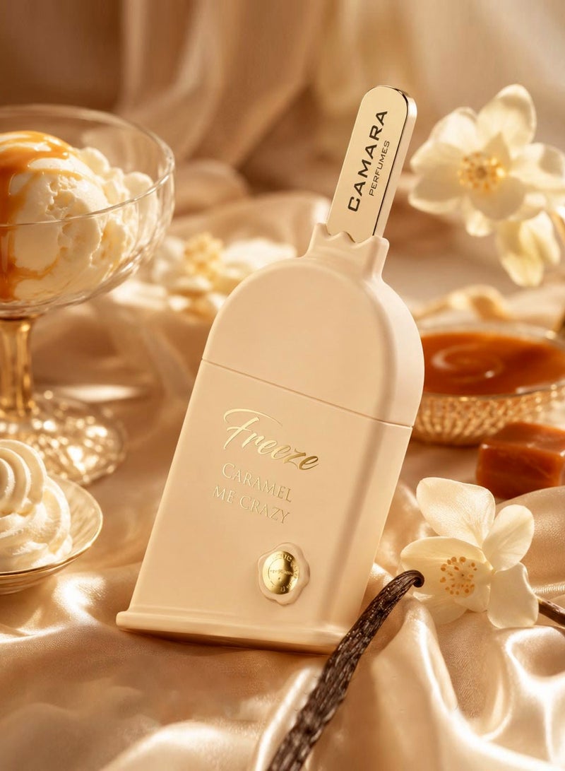 Camara Freeze Caramel Me Crazy by Camara Perfumes EDP 90ml | Oriental Vanilla Perfume for Women & Men | Long Lasting with Caramel - Image 2