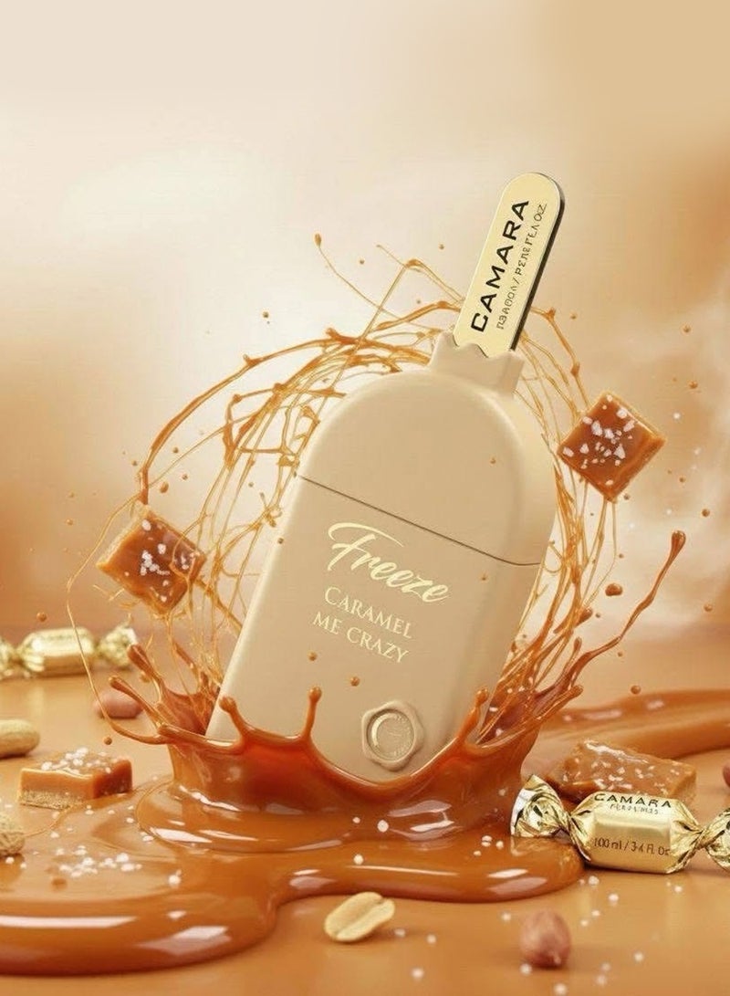 Camara Freeze Caramel Me Crazy by Camara Perfumes EDP 90ml | Oriental Vanilla Perfume for Women & Men | Long Lasting with Caramel - Image 4