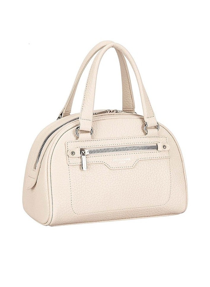 David Jones David Jones- Minimal Elegant Tote Handbag for Women in model cm6944- Stylish and Simple Round Bag- Everyday go to All rounder Hand and shoulder Bag- Cross body Tote bag for All women - Image 1