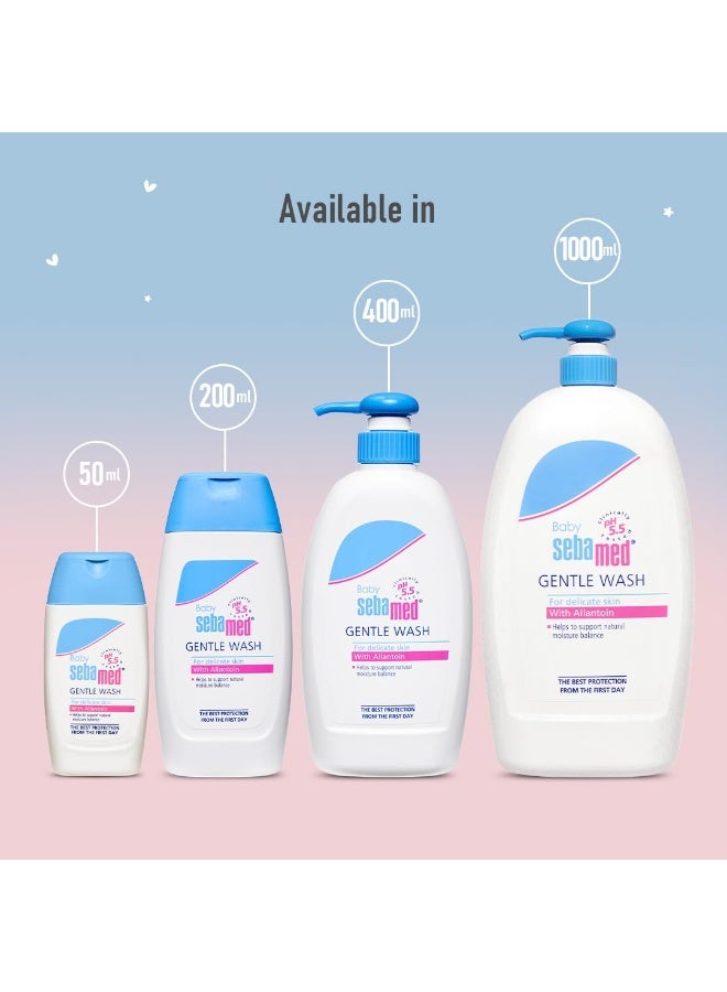 سيباميد غسول لطيف للأطفال من سيباميد|درجة حموضة 5.5|غسول جسم للأطفال|خالٍ من الصابون|خالٍ من مسببات الدموع|400 مل - Image 5