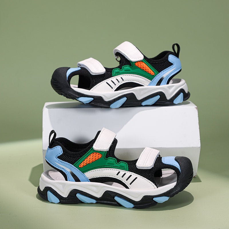 Manufacturer'S Popular Summer Hollow Sports Wading Shoes Breathable Beach Outdoor Children'S Sandals Kids Shoes - Image 4