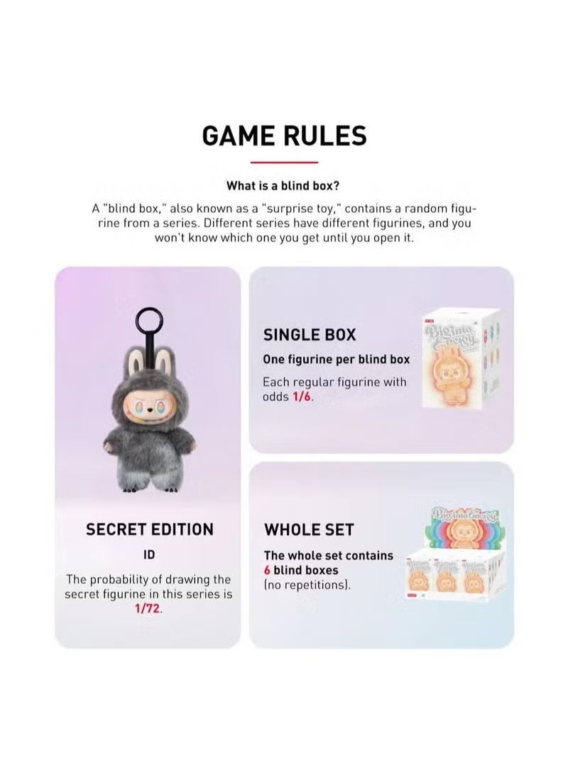 تيتاس سلسلة مفاتيح مفاجأة من القطيفة، لعبة كاواي فينيل رائعة في صندوق هدايا غامض (تصميم عشوائي)، شخصية أنمي ممتعة قابلة للتجميع للأطفال والمراهقين ومحبي الإكسسوارات اللطيفة - Image 4