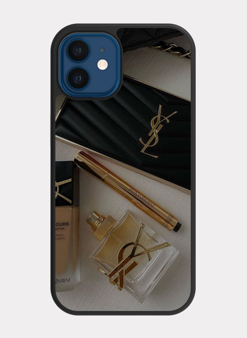 PXLAAT iPhone 12 case cover Yves Saint Laurent - Image 1