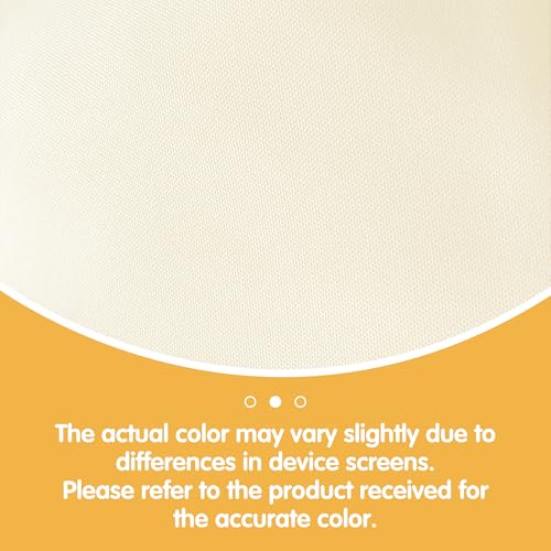 BRILLMAX 6 Pack Ivory Round Tablecloths 120 Inch - Circle Bulk Linen Polyester Fabric Washable Table Cloth Cover for Wedding Reception Banquet Birthday Party Buffet Restaurant - Image 5