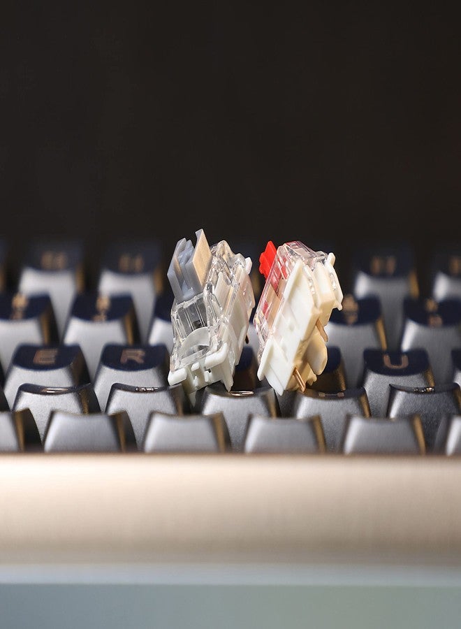GATERON G Pro 3.0 Switches Pre-lubed 5 pinS RGB Linear for Gaming Mechanical Keyboard (Red,35PCS) - Image 4