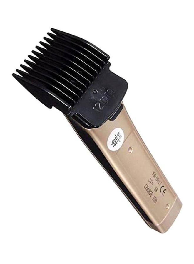 Kemei Professional Electric Hair Clipper With Accessories Gold/Silver/Black - Image 2