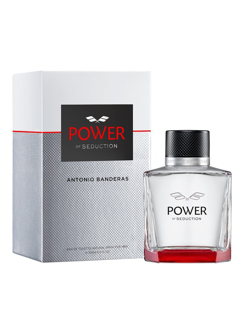Banderas Banderas Power of Seduction - EDT for Men - Long Lasting, Masculine and Elegant Fragance - Ideal for Day Wear - 3.4 Fl Oz 