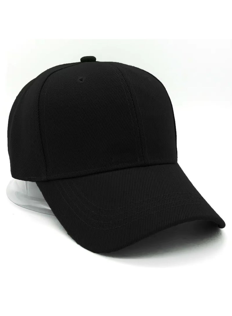 PRIMO PLUS Simple Baseball Cap Black - Image 1