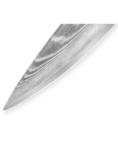 Samura Samura Damascus Chef Knife | 8 Inch Blade | Ergonomic G-10 handle with  Steel Bolster | Damascus Steel Blade | Durable | Better Control | Precision Cutting  - Image 2