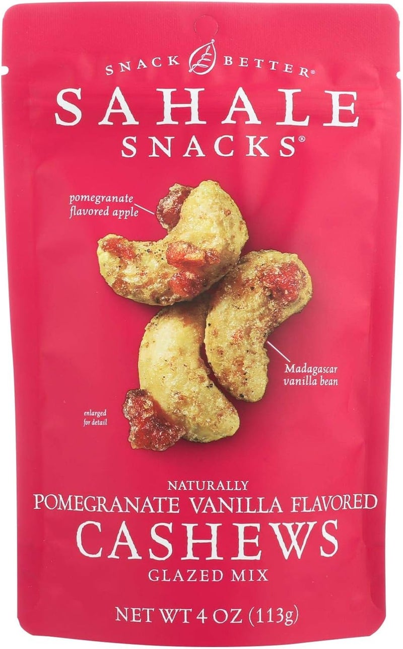 Sahale Snacks Pomegranate Vanilla Flavored Cashews Glazed Mix - 4 oz - Image 1