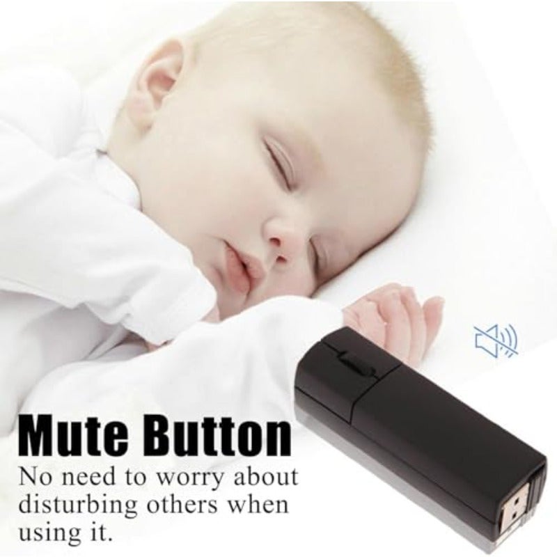 Wireless Mouse Wireless Bluetooth Mouse Dual Mode BT+2.4G Noiseless Charging Mouse (with Storage Case) 3 Buttons 1200 DPI Ultra-Thin Portable Mini Travel Wireless Mouse for Windows PC Laptops - Image 2