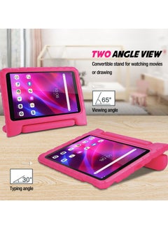 Procases Kids Case For Lenovo Tab M8 3Rd Tab M8 Hd Lte 2021 Tab M8 Hd Smart Tab M8 Tab M8 Fhd 2019 Lightweight Shockproof Kids Friendly Case For Lenovo M8 8.0 Inch Tablet Magenta  - Image 5
